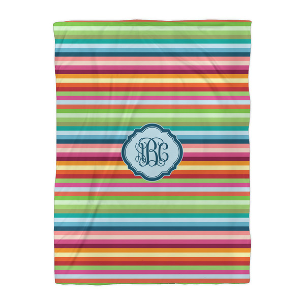 Retro Horizontal Stripes Comforter - Twin XL - Front