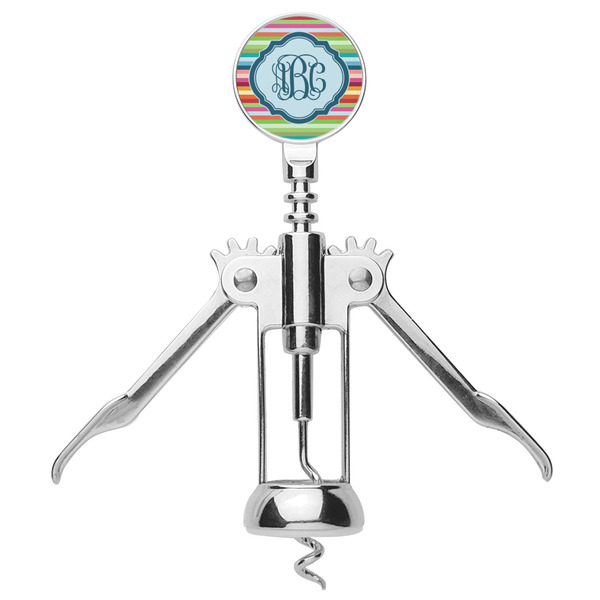 Retro Horizontal Stripes Corkscrew - Alt