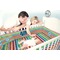 Retro Horizontal Stripes Crib - Baby and Parents