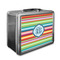 Retro Horizontal Stripes Custom Lunch Box / Tin