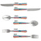 Retro Horizontal Stripes Cutlery Set - APPROVAL