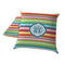 Retro Horizontal Stripes Decorative Pillow Case - TWO