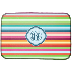 Retro Horizontal Stripes Dish Drying Mat (Personalized)