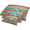Retro Horizontal Stripes Dog Beds - MAIN (sm, med, lrg)