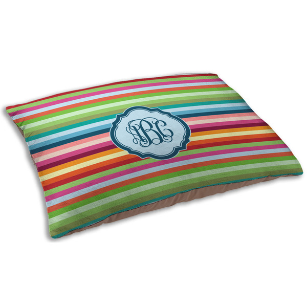 Retro Horizontal Stripes Dog Beds - SMALL