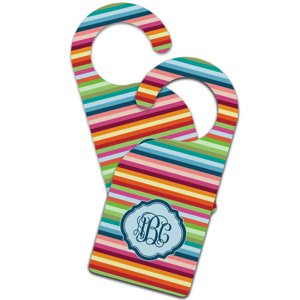 Retro Horizontal Stripes Door Hanger - MAIN