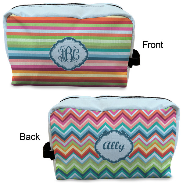 Retro Horizontal Stripes Dopp Kit - Approval