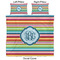 Retro Horizontal Stripes Duvet Cover Set - King - Approval