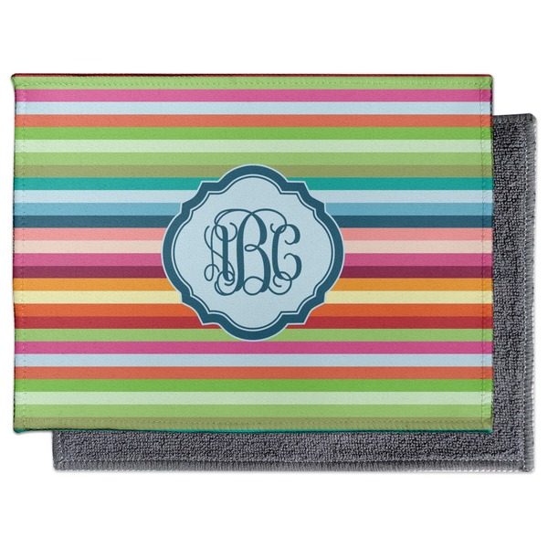 Retro Horizontal Stripes Electronic Screen Wipe - Flat