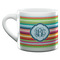Retro Horizontal Stripes Espresso Cup - 6oz (Double Shot) (MAIN)