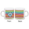 Retro Horizontal Stripes Espresso Cup - Apvl
