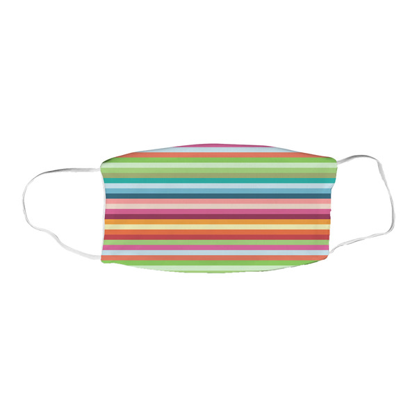 Retro Horizontal Stripes Fabric Face Mask