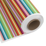 Retro Horizontal Stripes Custom Fabric by the Yard (Personalized)