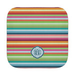 Retro Horizontal Stripes Face Towel (Personalized)