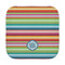 Retro Horizontal Stripes Face Towel (Personalized)