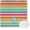 Retro Horizontal Stripes Washcloth (Personalized)