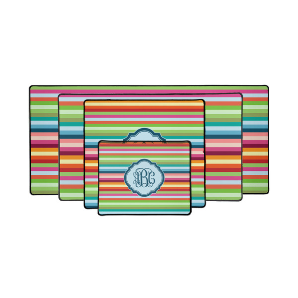 Retro Horizontal Stripes Gaming Mats - PARENT/MAIN