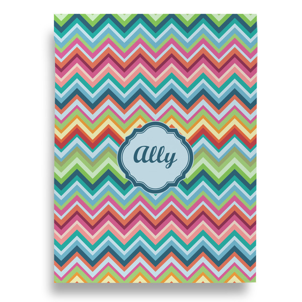 Retro Horizontal Stripes Garden Flags - Large - Double Sided - BACK