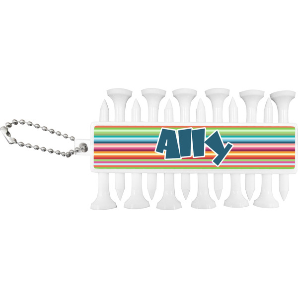 Retro Horizontal Stripes Golf Buddy