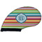 Retro Horizontal Stripes Golf Club Covers - FRONT
