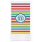 Retro Horizontal Stripes Guest Towels - Full Color (Personalized)