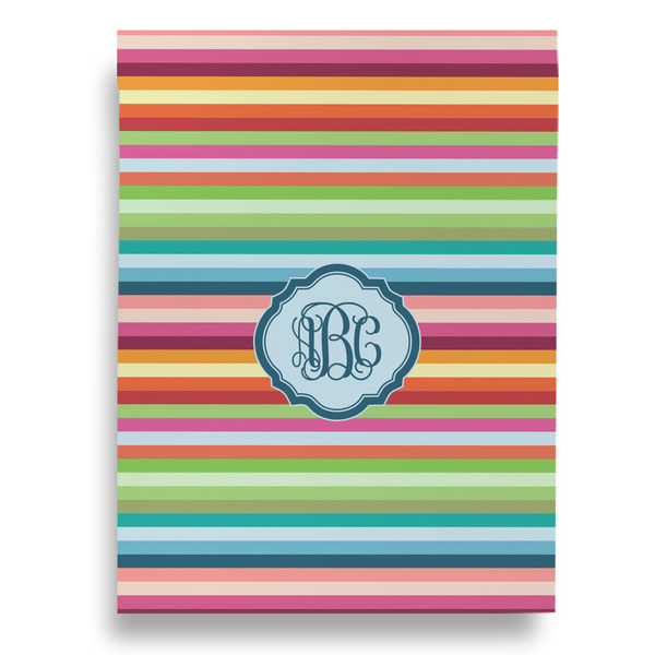 Retro Horizontal Stripes House Flags - Double Sided - FRONT