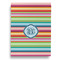 Retro Horizontal Stripes House Flags - Double Sided - FRONT