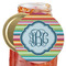 Retro Horizontal Stripes Jar Opener (Personalized)
