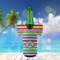 Retro Horizontal Stripes Jersey Bottle Cooler - LIFESTYLE