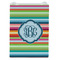 Retro Horizontal Stripes Jewelry Gift Bag - Gloss - Front