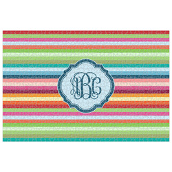 Retro Horizontal Stripes Jigsaw Puzzle - 1000-piece (Personalized)