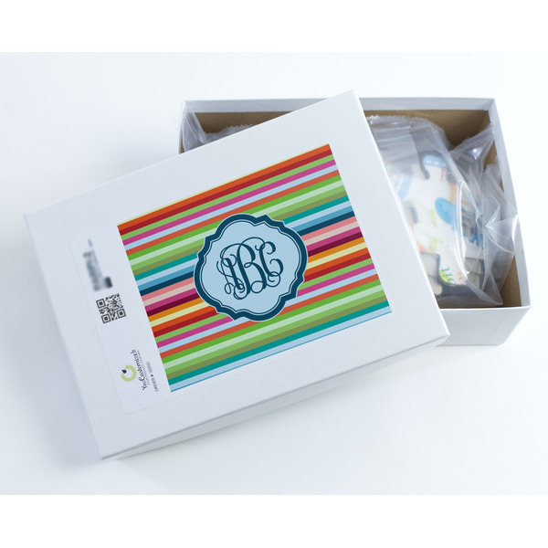 Retro Horizontal Stripes Jigsaw Puzzle 30 Piece - Box