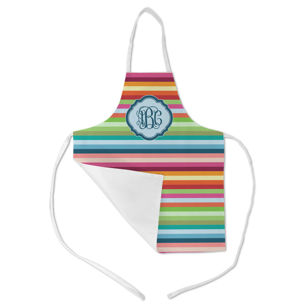 Retro Horizontal Stripes Kid's Aprons - Medium - Main (med/lrg)