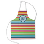 Retro Horizontal Stripes Kid's Apron - Small (Personalized)