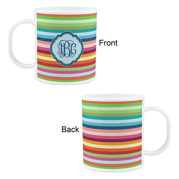 Retro Horizontal Stripes Kid's Mug - Apvl