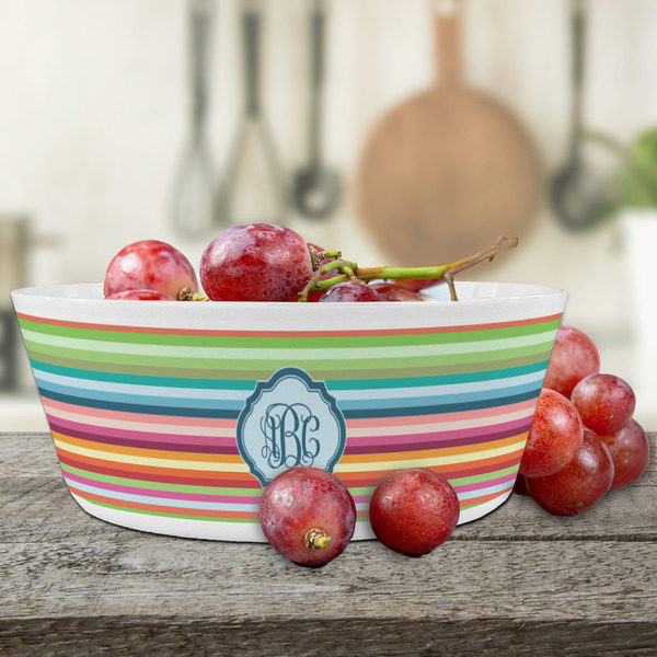 Retro Horizontal Stripes Kids Bowls - LIFESTYLE