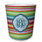 Retro Horizontal Stripes Plastic Tumbler 6oz (Personalized)