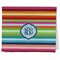 Retro Horizontal Stripes Kitchen Towel - Poly Cotton w/ Monograms