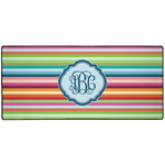 Retro Horizontal Stripes Gaming Mouse Pad (Personalized)