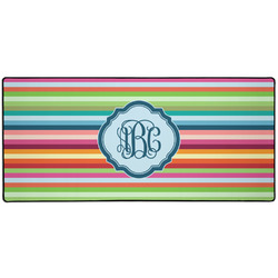 Retro Horizontal Stripes Gaming Mouse Pad (Personalized)