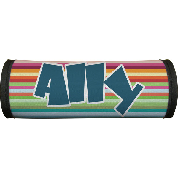 Retro Horizontal Stripes Luggage Handle Wrap