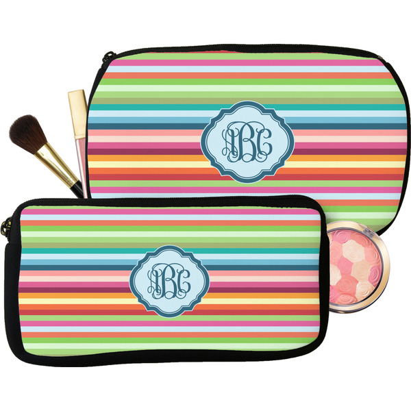 Retro Horizontal Stripes Makeup Kit Aggregate