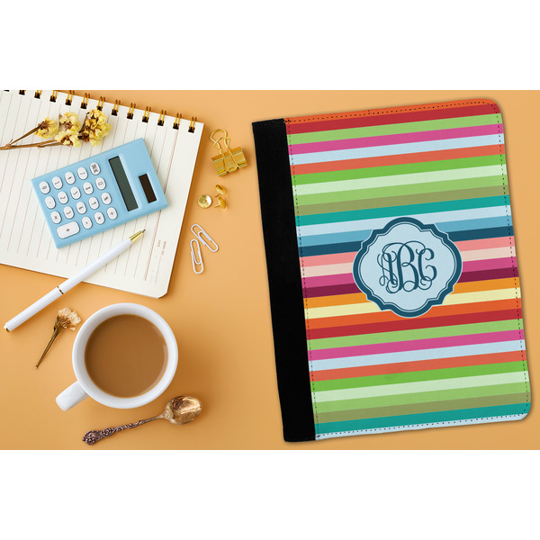 Retro Horizontal Stripes Medium Padfolio - LIFESTYLE (adult)