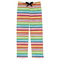 Retro Horizontal Stripes Mens Pajama Pants