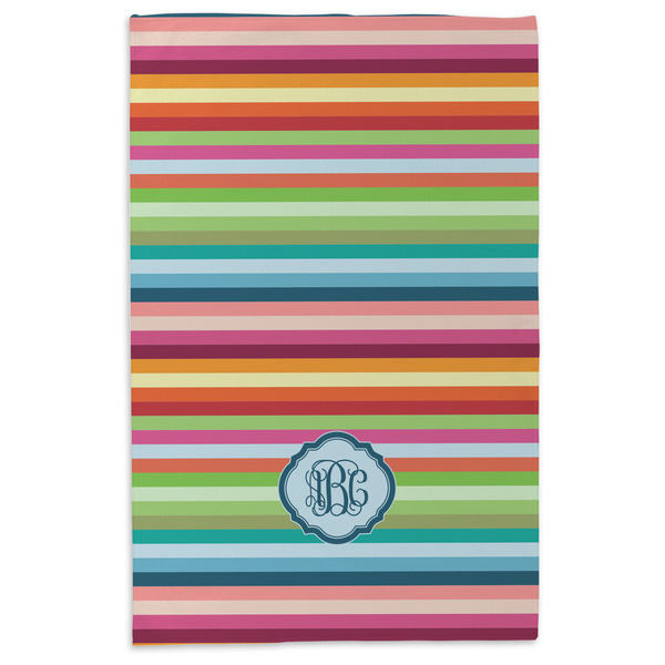 Retro Horizontal Stripes Microfiber Dish Towel - APPROVAL