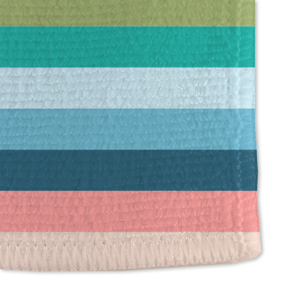 Retro Horizontal Stripes Microfiber Dish Towel - DETAIL