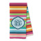 Retro Horizontal Stripes Kitchen Towel - Microfiber (Personalized)