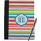 Retro Horizontal Stripes Notebook