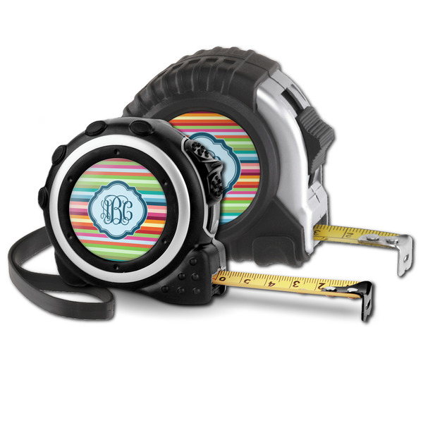 Retro Horizontal Stripes Parent tape measure