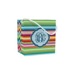 Retro Horizontal Stripes Party Favor Gift Bags (Personalized)